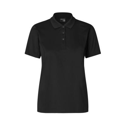 GEYSER G11004 active poloshirt, dame, sort