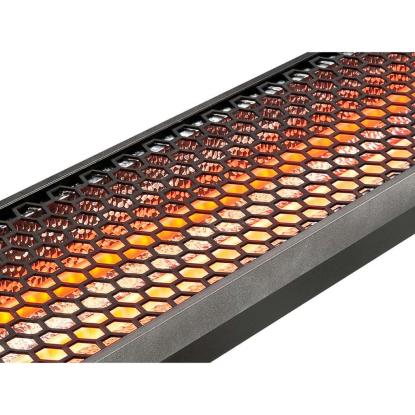 HEATSTRIP Intense Max el terrassevarmer med fjernbetjening og appstyring, sort, 2400W