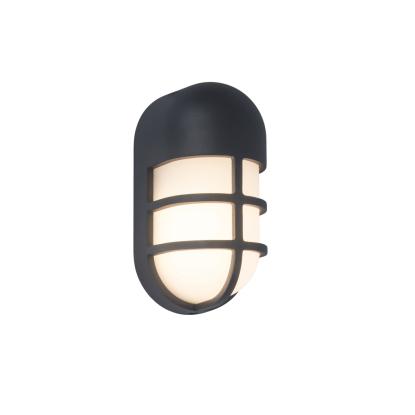LUTEC BULLO udendørs LED væglampe,  H19,3 cm, IP54, mørk grå