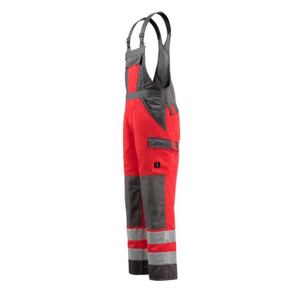 MASCOT SAFE LIGHT Gosford overall med knælommer, hi-vis rød/mørk antracit