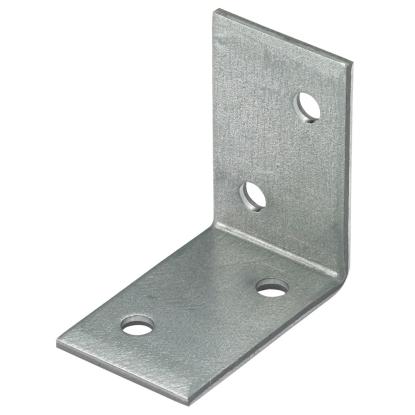 SIMA vinkelbeslag M6, pregalvaniseret, 40 x 40 x 2,0 x 25 mm