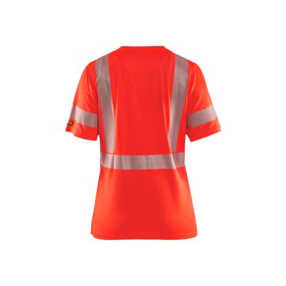 Blåkläder 3336 dame uv-beskyttet high vis t-shirt, hi-vis rød