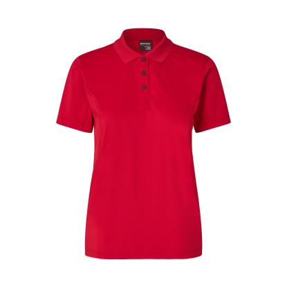 GEYSER G11004 active poloshirt, dame, rød