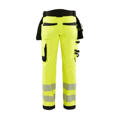 Blåkläder 1820 high vis softshell buks, hi-vis gul/sort