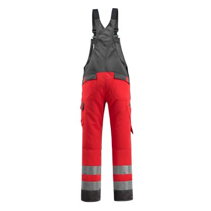 MASCOT SAFE LIGHT Gosford overall med knælommer, hi-vis rød/mørk antracit