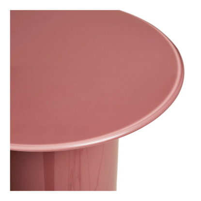 Florens hjørnebord, varm rosa, Ø45 cm