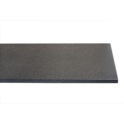 Wallmann Original bordplade, gråsort laminat, 3000 x 610 x 28 mm