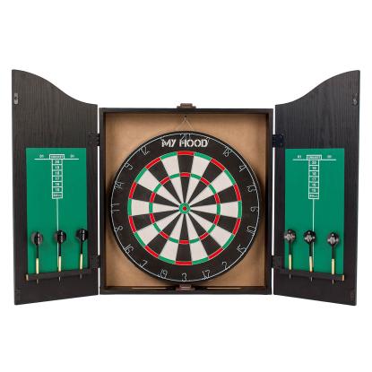 My Hood dart skab med pile, sort - 50 x 63 x 8,5 cm