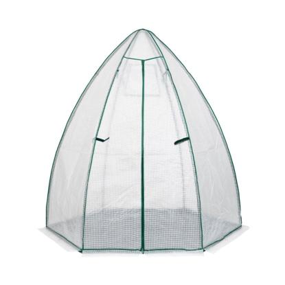 Westmann Mint overvintringstelt/drivhus, PE-folie, hvid, 200 x 200 x 200 cm