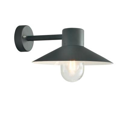 Norlys Lund udensørs væglampe, E27, IP55, sort