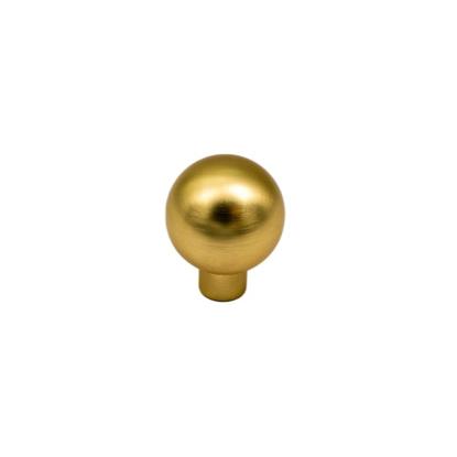 Jasa Company møbelknop med fod, Ø24 mm, messing look