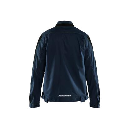 Blåkläder 4443 dame industrijakke stretch, mørk marineblå/sort