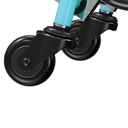 Razor crazy card shuffle go-cart, lyseblå