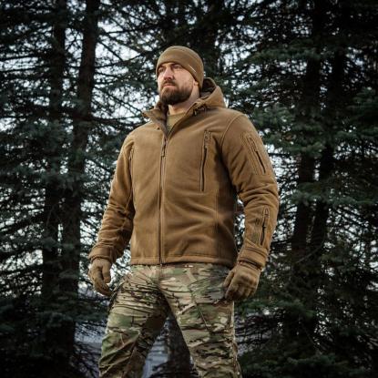 M-TAC Windblock Division Gen. II fleecejakke, coyote brown
