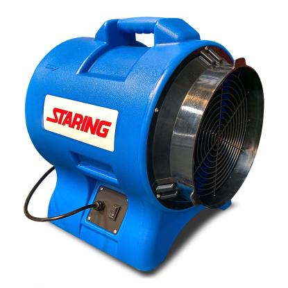 STARING VAF-300 ventilator med 7,6 meter flexslange
