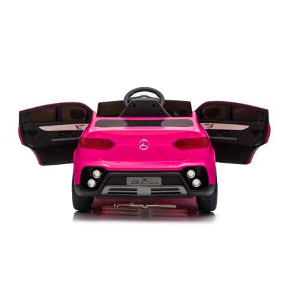 Mercedes GLC Coupe elbil til børn, 4 x 12V, pink