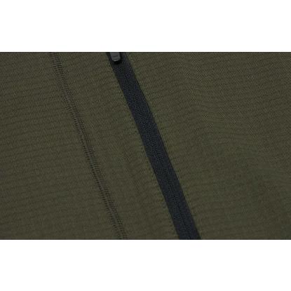 ID 0840 cardigan med stretch, komfort, oliven