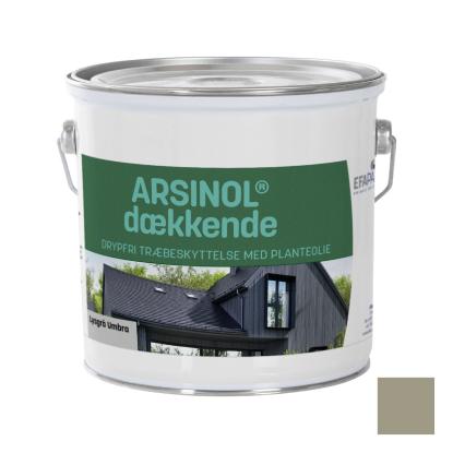 Arsinol® dækkende træbeskyttelse, lys grå umbra - 2,5 liter