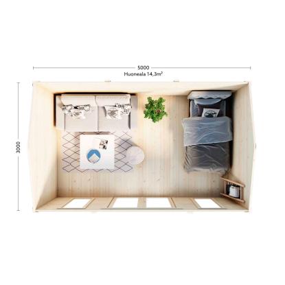 Luoman Lillevilla Pemu havehus - 15 m²