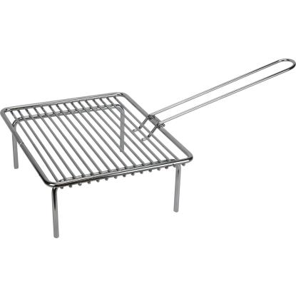 Muurikka grillrist med håndtag og ben
