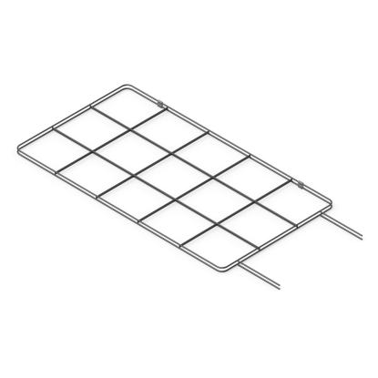 Upyard espalier med 2 moduler, 117 x 55 cm, sort