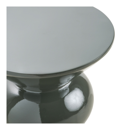 Rosolina hjørnebord, glasfiber, grøn, Ø33,5 cm