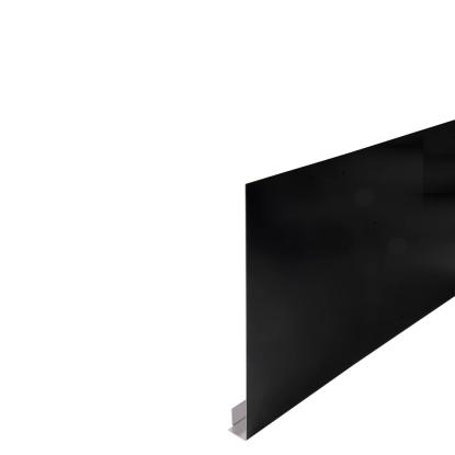 Sternplade, sort - 250 x 500 x 26 mm