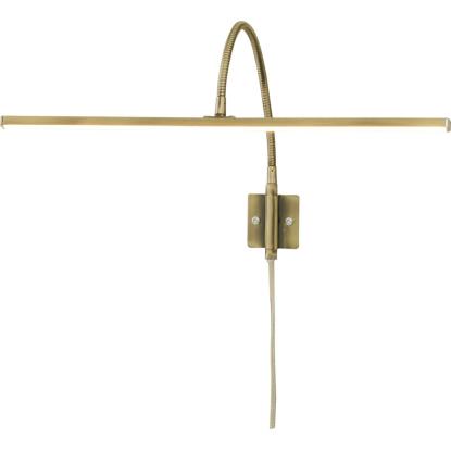Aneta Miro billedbelysning, dæmpbar, B40 cm, antik messing