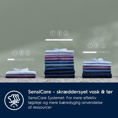 Electrolux 700 DualCare integreret vaske/tørremaskine EW7WB764T4 - 7 kg