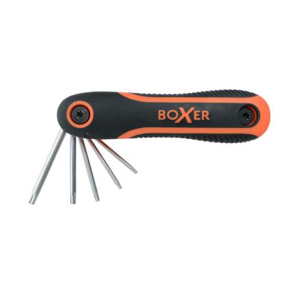 Boxer 8-i-1 nøglesæt, torx, krom-vanadium
