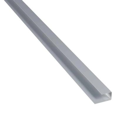 Kirkedal Heimdal endeliste, grey - RAL 7040 - 30x25x50x3000 mm