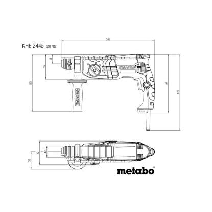 Metabo KHE 2445 kombihammer, 800W