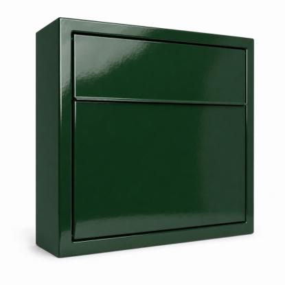 Bravios Elegance Exclusive postkasse med lås, mørk grøn