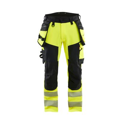 Blåkläder 1122 high vis buks 4-vejs stretch, hi-vis gul/sort