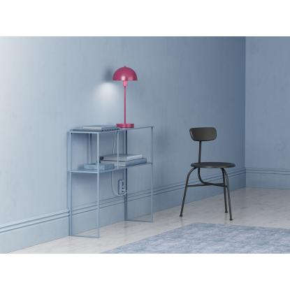 Herstal Vienda bordlampe, H50 cm, E14, rød
