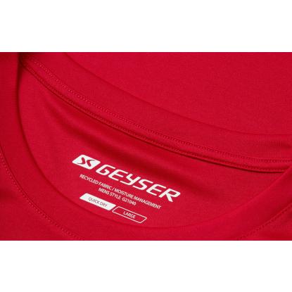 GEYSER G21040 T-shirt, essential, rød