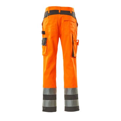 MASCOT SAFE COMPETE Olinda arbejdsbukser med knælommer, hi-vis orange/antracit