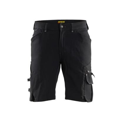 Blåkläder 1987 håndværker shorts 4-vejs stretch x1900, sort