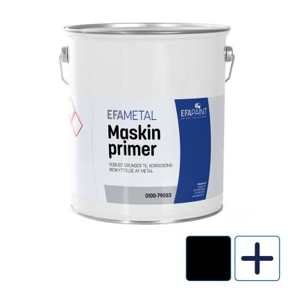 EFAmetal Maskinprimer, sort, silkemat