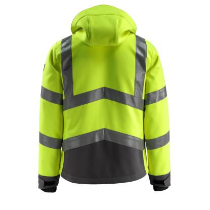 MASCOT SAFE SUPREME Blackpool softshell jakke, hi-vis gul/mørk antracit
