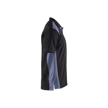 Blåkläder 3324 poloshirt, sort/grå