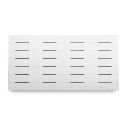 SCG udhængsplade struktur med ventilation, 1200 x 600 x 4 mm, hvid