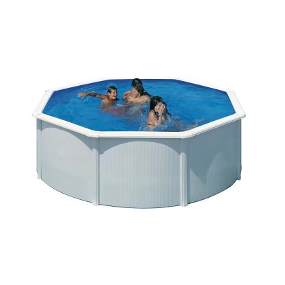Swim & Fun rund pool, hvid - Ø350 x 120 cm