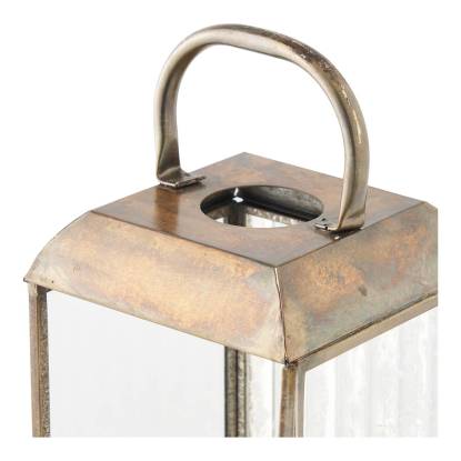 Herslev lanterne, antik messing look, H49 cm