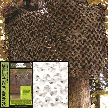Mil-Tec camouflagenet, 3 x 6 meter, hvid
