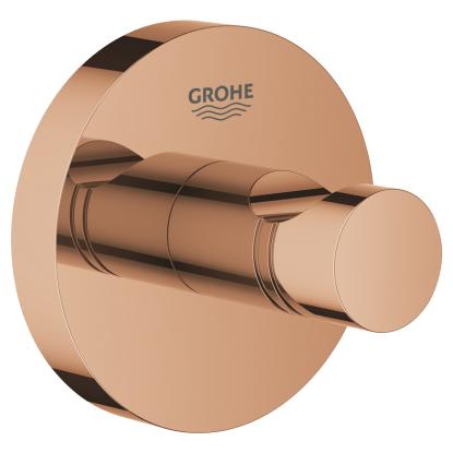 GROHE Essentials håndklædekrog, poleret warm sunset kobber