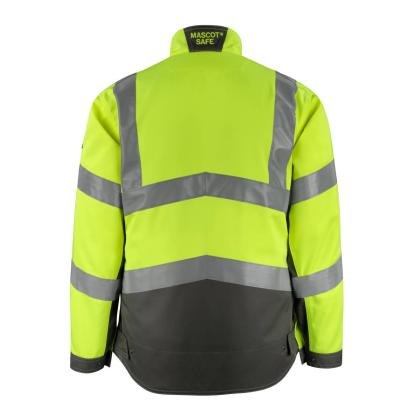 MASCOT SAFE SUPREME Oxford arbejdsjakke, hi-vis gul/mørk antracit