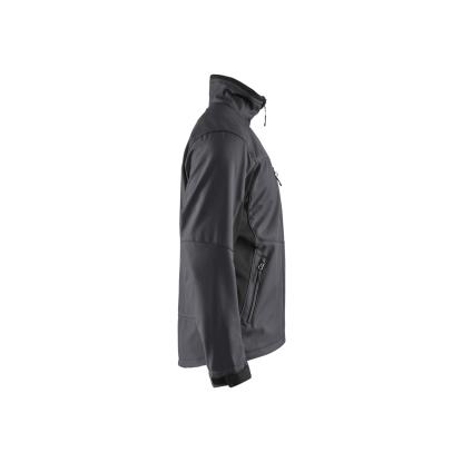 Blåkläder 4950 softshell jakke, mellemgrå/sort