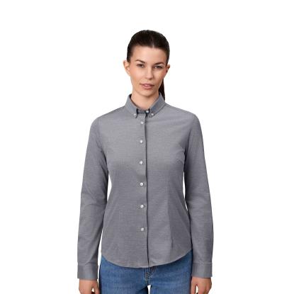 Seven Seas S85 The Jersey skjorte, modern, dame, grå