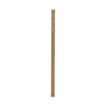 I-Wood lameller til DivideWall rumdeler, 2 stk., mørkebrun olieret, MDF med egefinér, 31 x 110 x 3000 mm